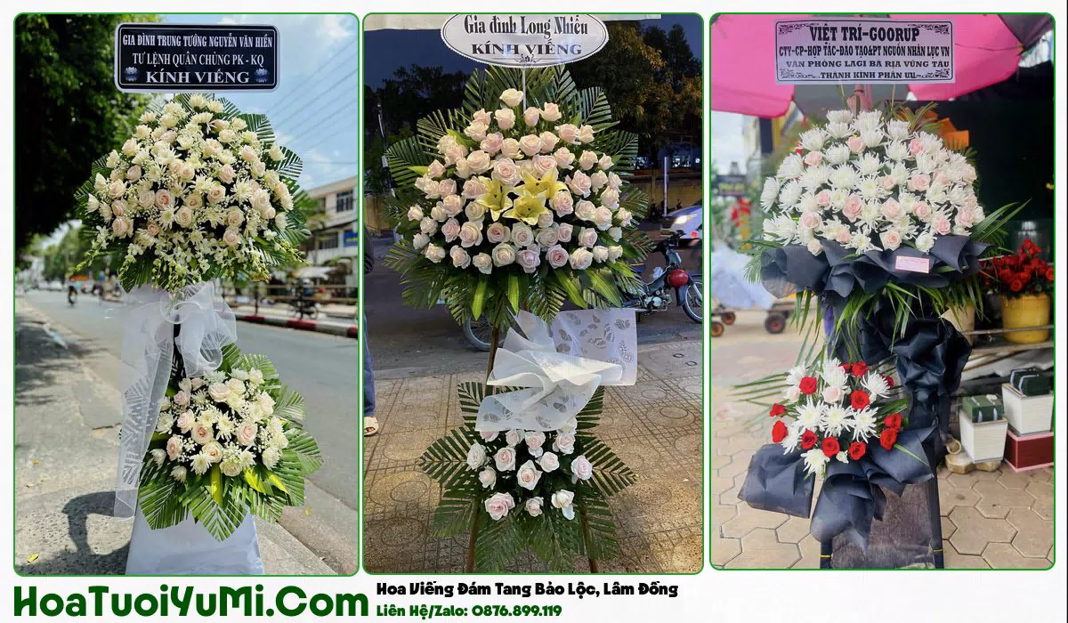 Đặt Vòng Hoa Đám Tang Tại Phường Bảo Lộc, Lâm Đồng