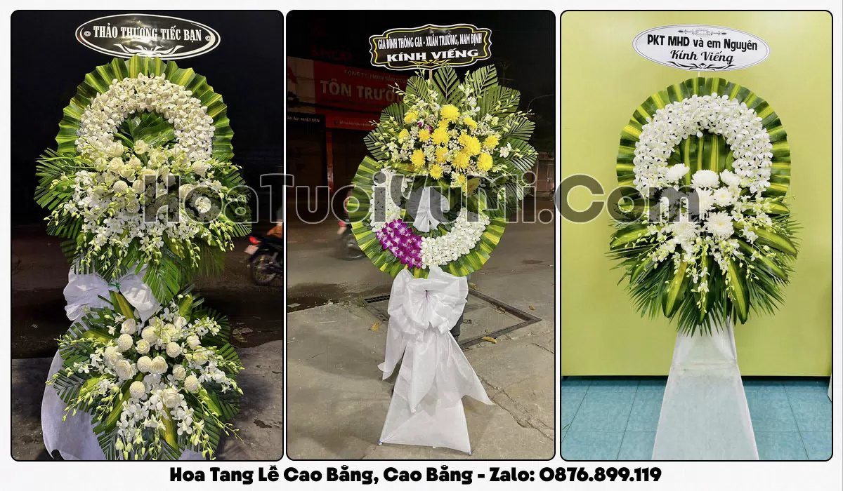Đặt Vòng Hoa Đám Tang Tại Phường Cao Bằng, Cao Bằng