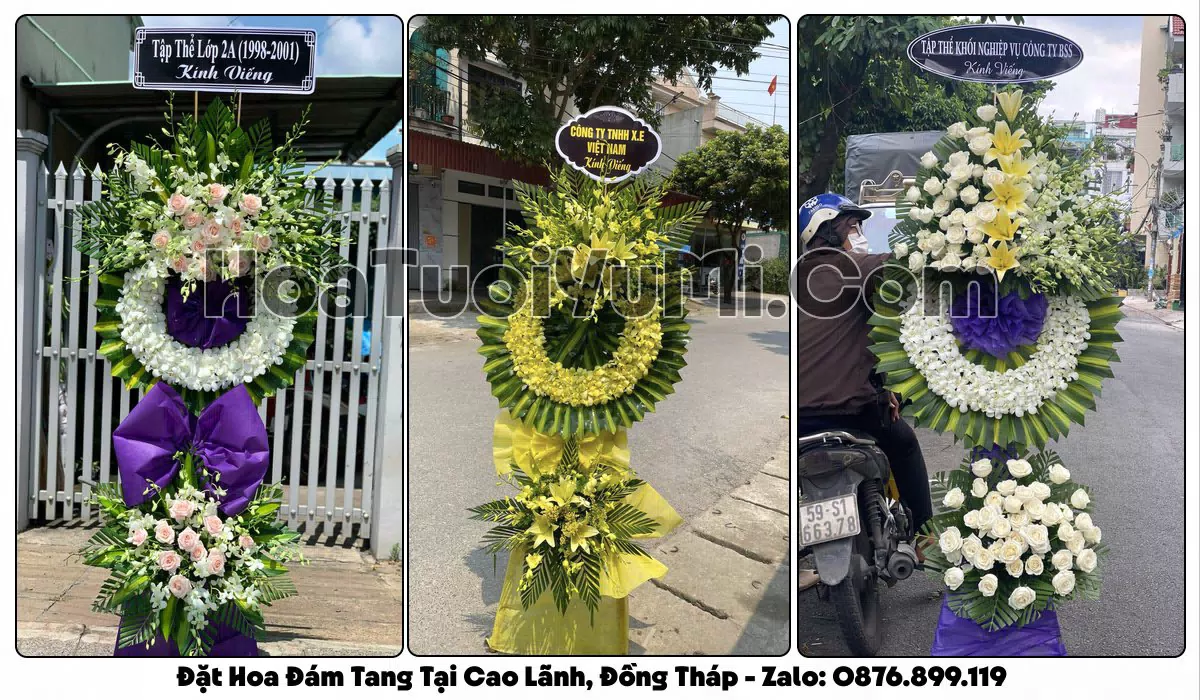 kệ hoa tang lễ giao tận nơi Cao Lãnh Đồng Tháp