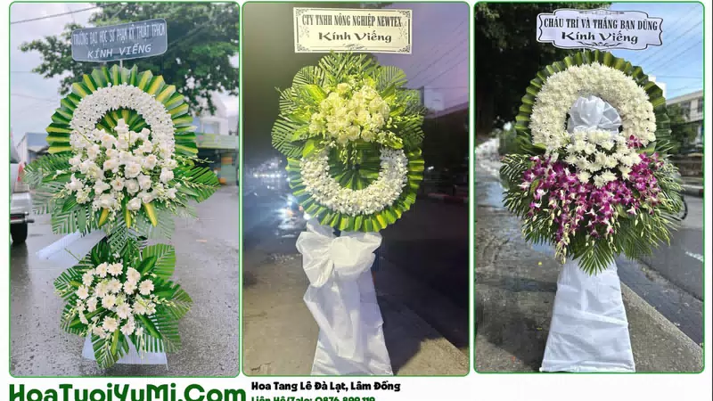 Đặt Vòng Hoa Đám Tang Tại Phường Đà Lạt, Lâm Đồng