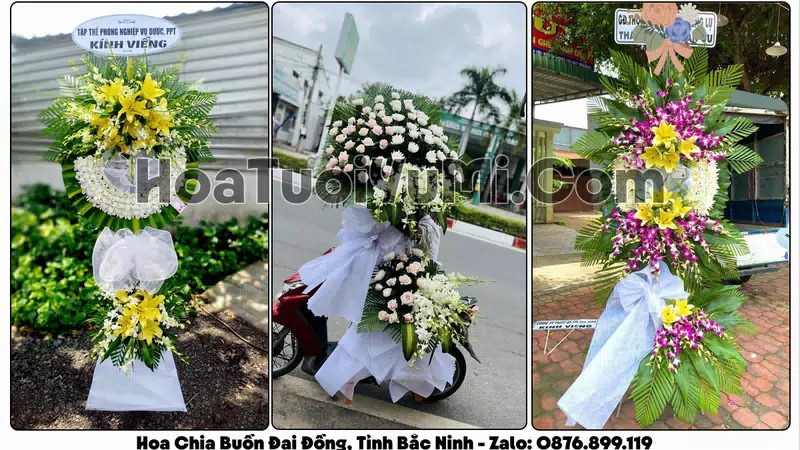 Đặt Vòng Hoa Đám Tang Tại Xã Đại Đồng, Tỉnh Bắc Ninh
