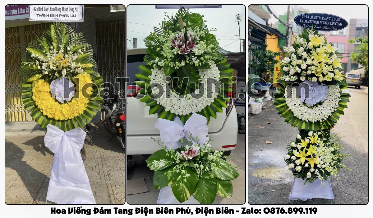 Đặt Vòng Hoa Đám Tang Tại Phường Điện Biên Phủ, Điện Biên