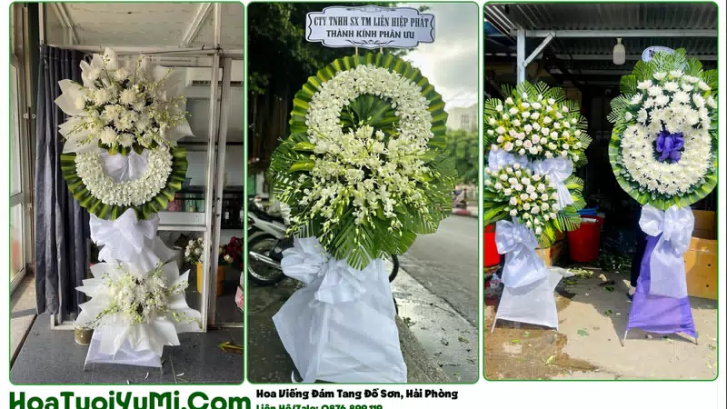 Đặt Vòng Hoa Đám Tang Tại Phường Đồ Sơn, Hải Phòng