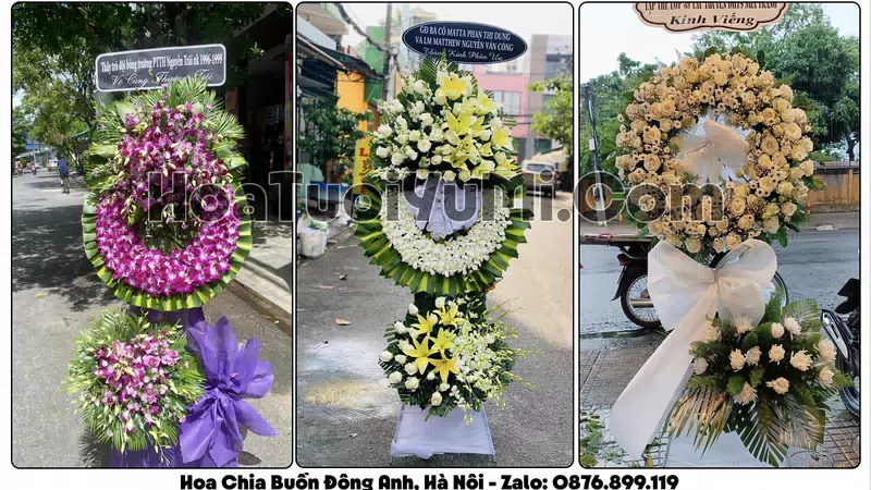 Đặt Vòng Hoa Đám Tang Tại Xã Đông Anh, Thành phố Hà Nội