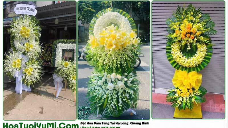 Đặt Vòng Hoa Đám Tang Tại Phường Hạ Long, Quảng Ninh