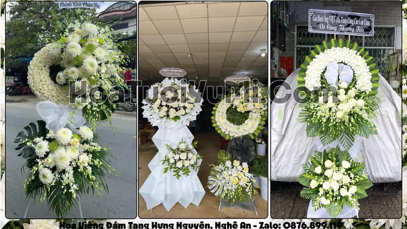 Đặt Vòng Hoa Đám Tang Tại Xã Hưng Nguyên, Tỉnh Nghệ An