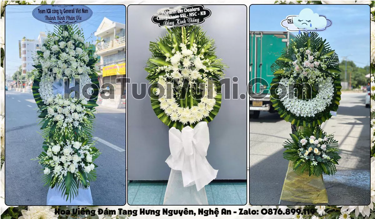 Kệ hoa tang lễ giao tận nơi Xã Hưng Nguyên, Nghệ An