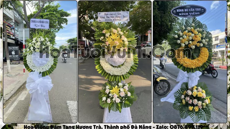 Đặt Vòng Hoa Đám Tang Tại Phường Hương Trà, Thành phố Đà Nẵng