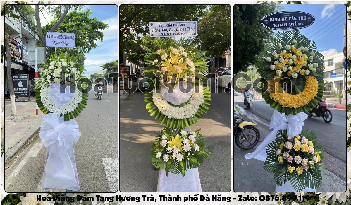 Đặt Vòng Hoa Đám Tang Tại Phường Hương Trà, Thành phố Đà Nẵng