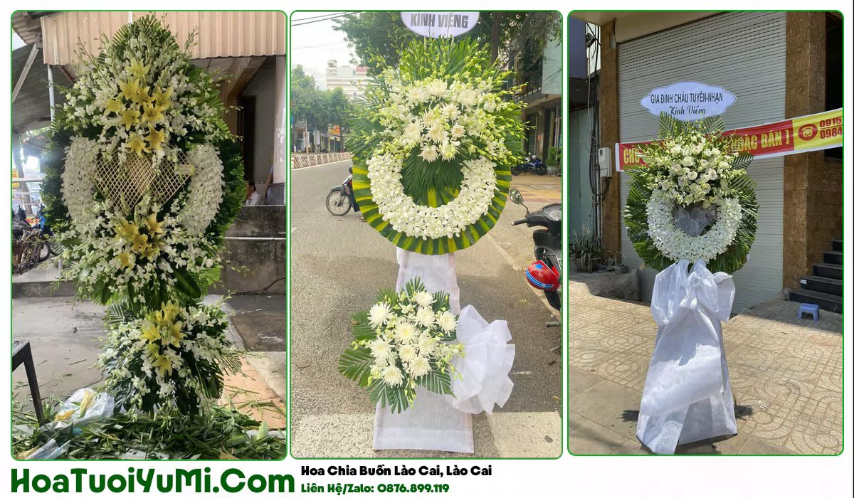 Đặt Vòng Hoa Đám Tang Tại Phường Lào Cai, Lào Cai
