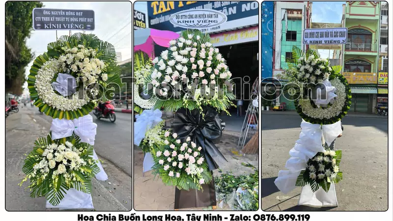 Đặt Vòng Hoa Đám Tang Tại Phường Long Hoa, Tỉnh Tây Ninh