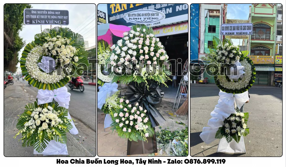 Đặt Vòng Hoa Đám Tang Tại Phường Long Hoa, Tỉnh Tây Ninh