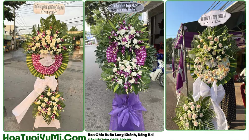 Đặt Vòng Hoa Đám Tang Tại Phường Long Khánh, Đồng Nai