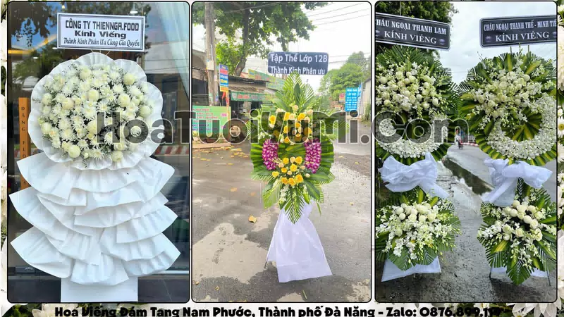 Đặt Vòng Hoa Đám Tang Tại Xã Nam Phước, Thành Phố Đà Nẵng