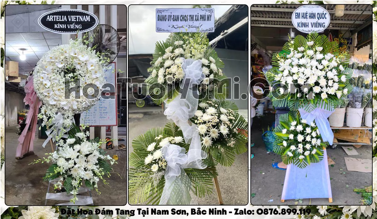 Kệ hoa tang lễ tại Phường Nam Sơn, Tỉnh Bắc Ninh