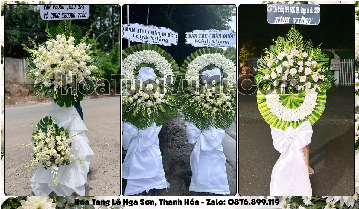 kệ hoa tang lễ Nga Sơn Thanh Hóa