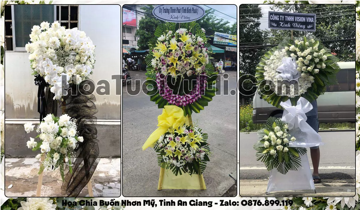 Kệ hoa tang lễ giao tận nơi tại Xã Nhơn Mỹ, Tỉnh An Giang