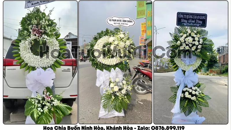 Đặt Vòng Hoa Đám Tang Tại Phường Ninh Hòa, Khánh Hòa