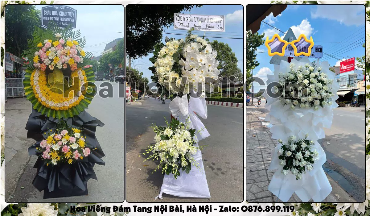 Đặt Vòng Hoa Đám Tang Tại Xã Nội Bài, Thành phố Hà Nội