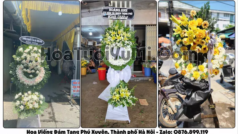 Đặt Vòng Hoa Đám Tang Tại Xã Phú Xuyên, Thành phố Hà Nội