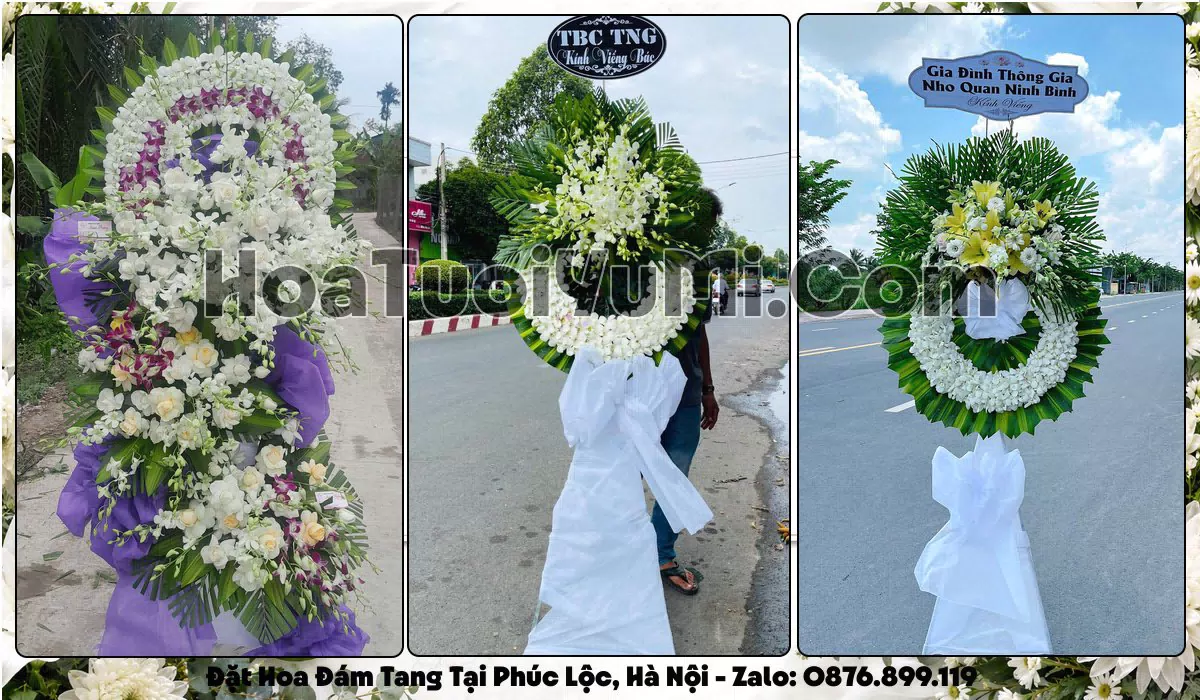 Đặt Vòng Hoa Đám Tang Tại Xã Phúc Lộc, Thành phố Hà Nội