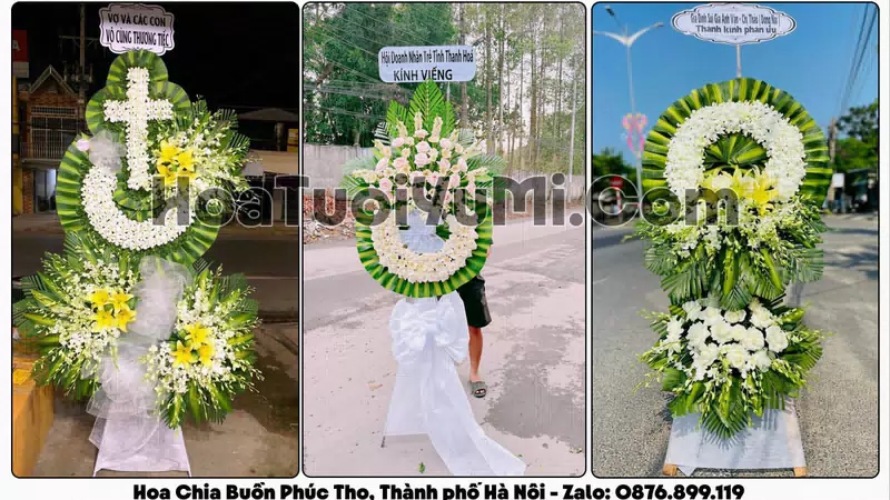 Đặt Vòng Hoa Đám Tang Tại Xã Phúc Thọ, Thành phố Hà Nội
