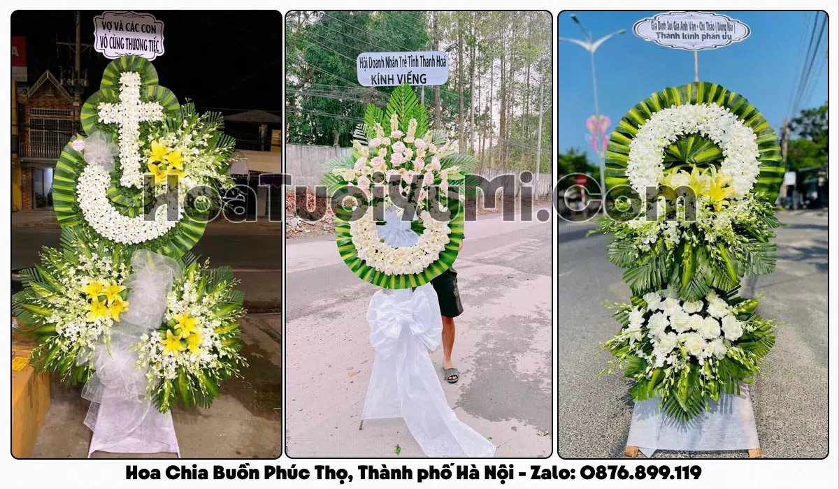 Đặt Vòng Hoa Đám Tang Tại Xã Phúc Thọ, Thành phố Hà Nội