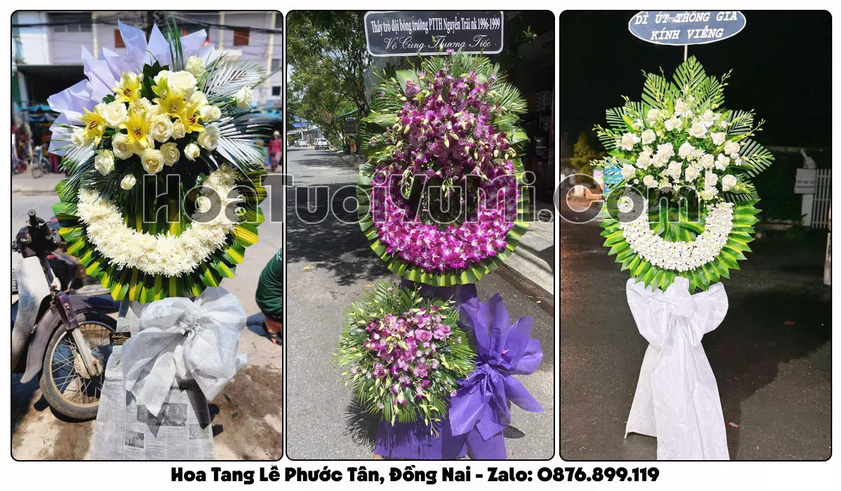Đặt Vòng Hoa Đám Tang Tại Phường Phước Tân, Tỉnh Đồng Nai