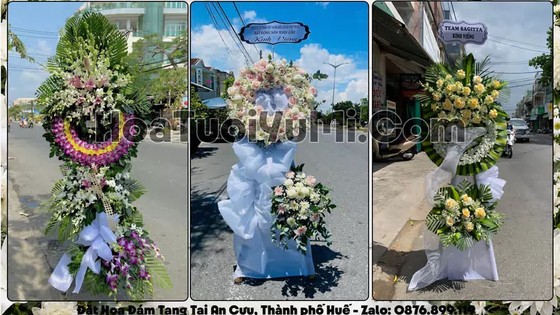 Đặt Vòng Hoa Đám Tang Tại Phường An Cựu, Thành phố Huế
