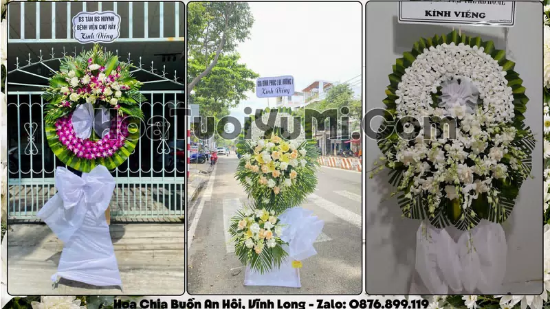 Đặt Vòng Hoa Đám Tang Tại Phường An Hội, Tỉnh Vĩnh Long