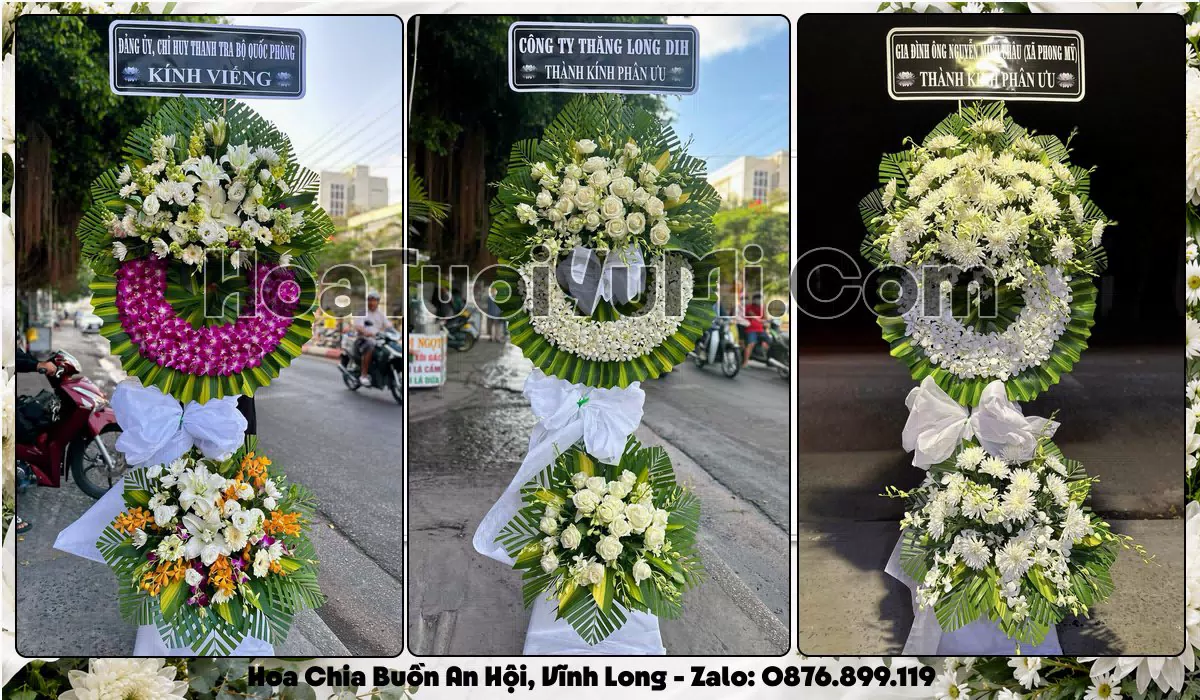 Kệ hoa tang lễ giao tận nơi tại Phường An Hội