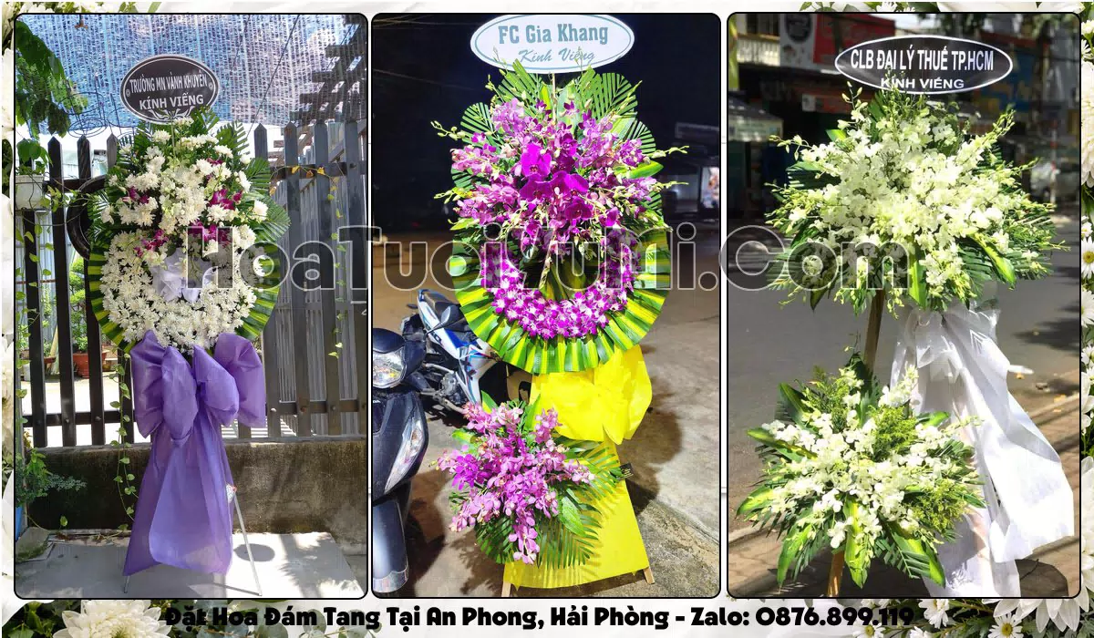 Đặt Hoa Tang Lễ Tại Phường An Phong, Thành phố Hải Phòng