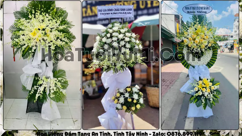 Đặt Vòng Hoa Đám Tang Tại Phường An Tịnh, Tỉnh Tây Ninh