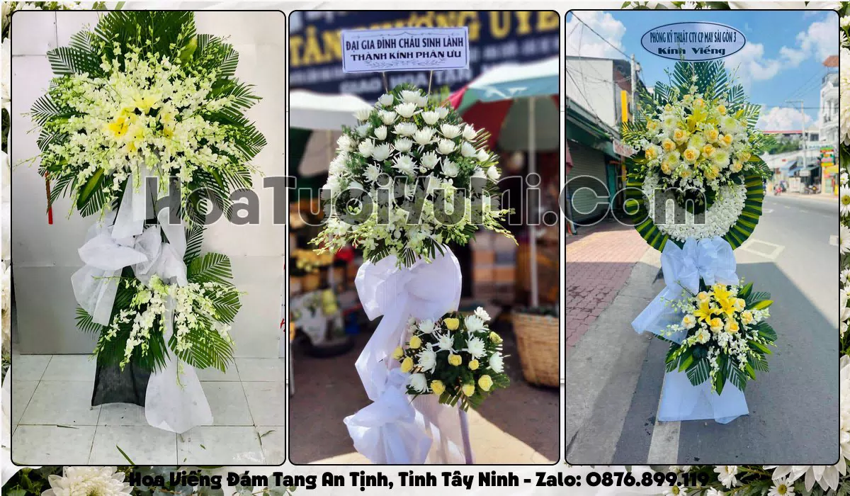 Đặt Vòng Hoa Đám Tang Tại Phường An Tịnh, Tỉnh Tây Ninh