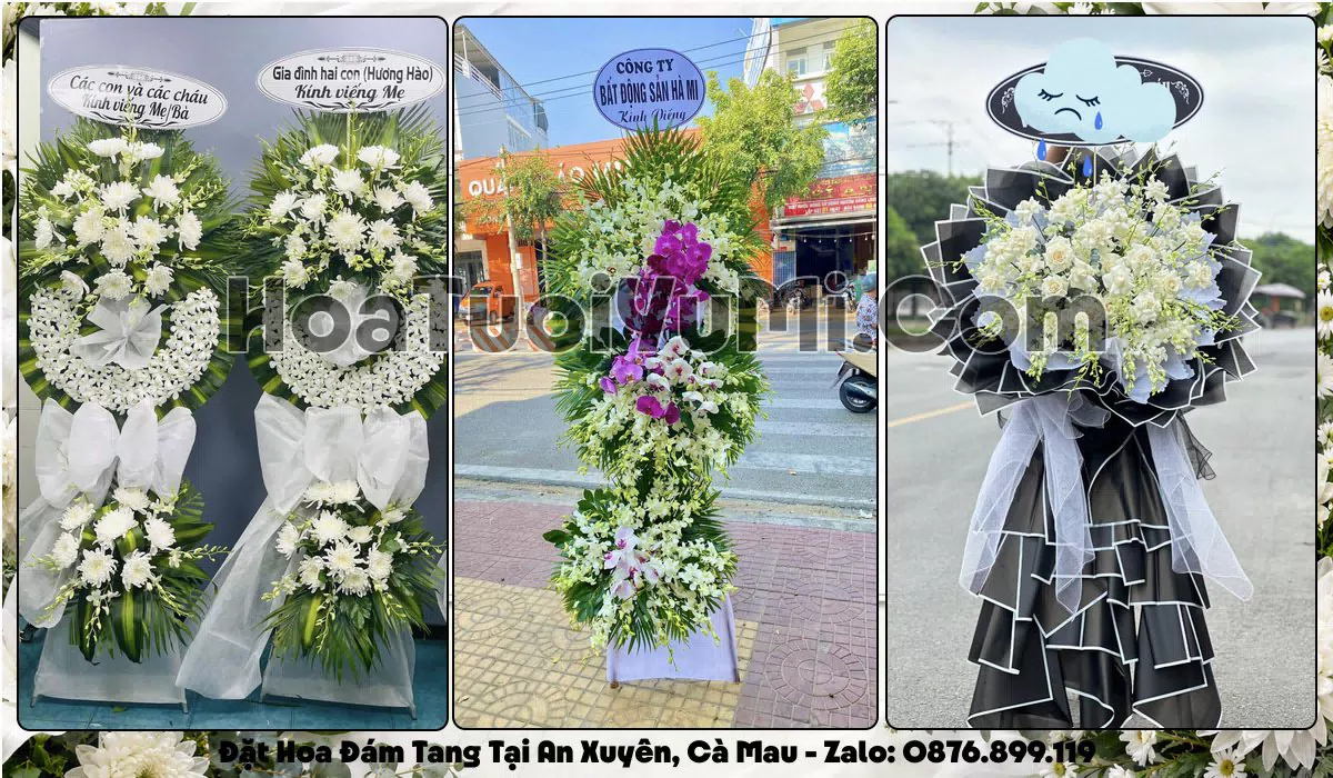 Đặt Vòng Hoa Đám Tang Tại Phường An Xuyên, Tỉnh Cà Mau