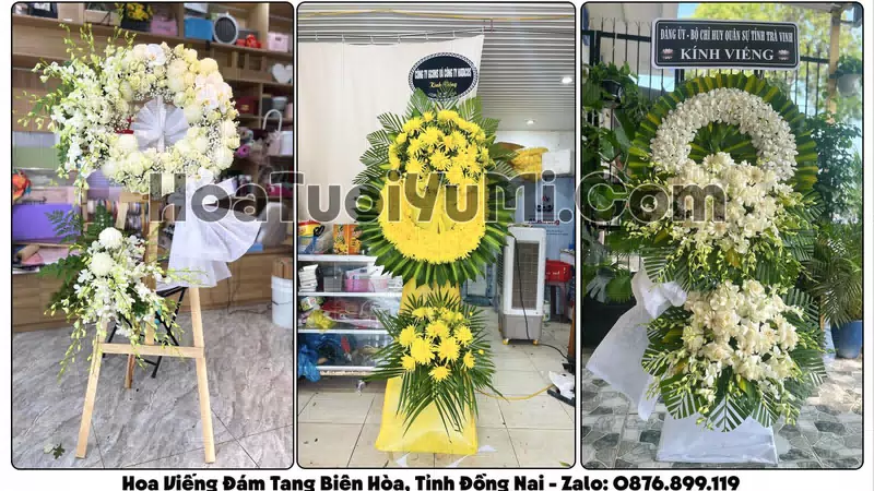 Đặt Vòng Hoa Đám Tang Tại Phường Biên Hòa, Tỉnh Đồng Nai