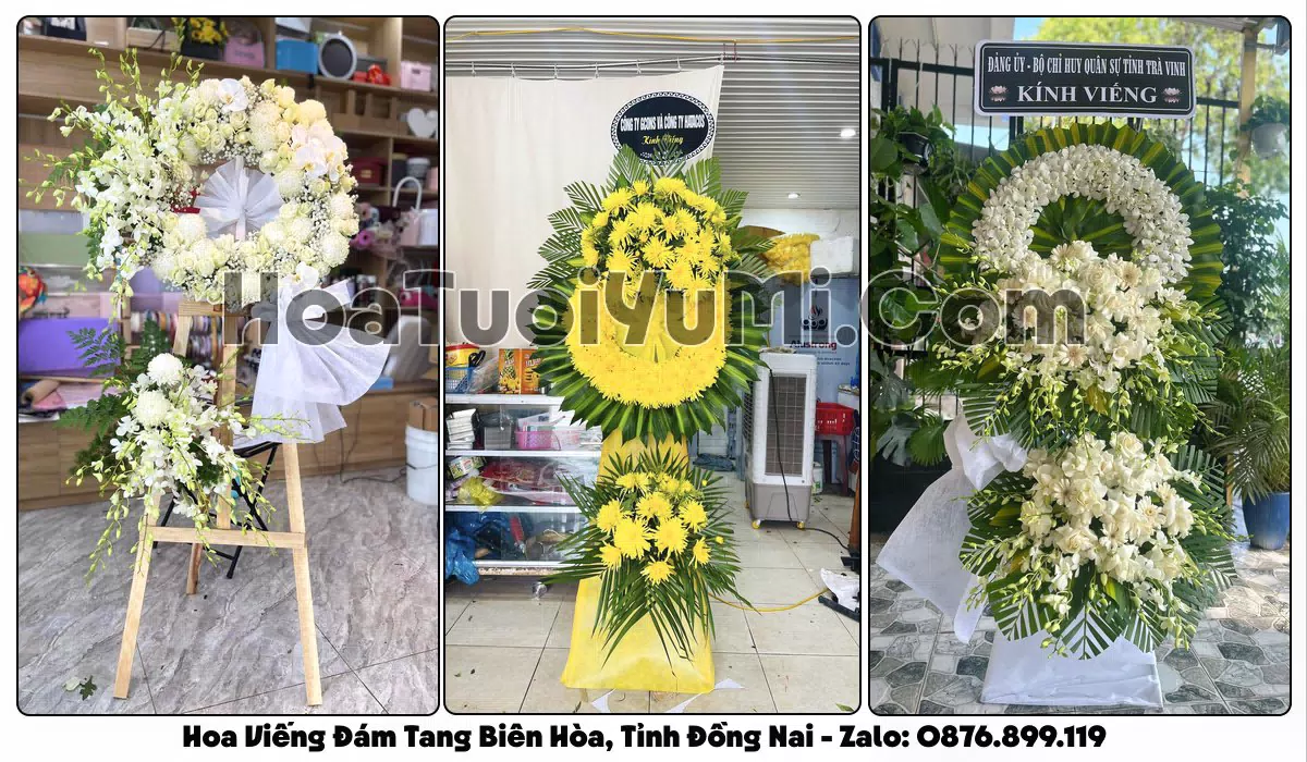 Đặt Vòng Hoa Đám Tang Tại Phường Biên Hòa, Tỉnh Đồng Nai