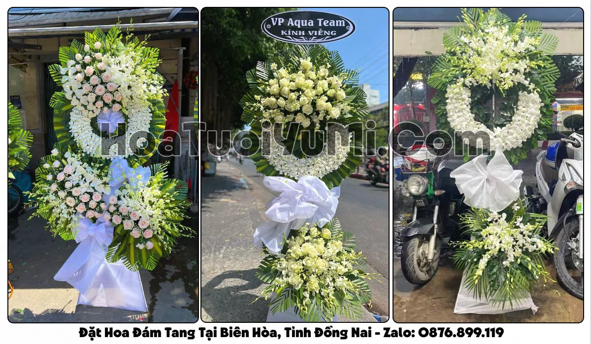 kệ hoa tang lễ giao kịp giờ viếng tại Phường Biên Hòa