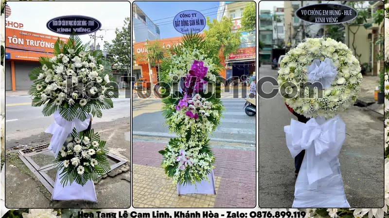 Đặt Vòng Hoa Đám Tang Tại Phường Cam Linh, Tỉnh Khánh Hòa