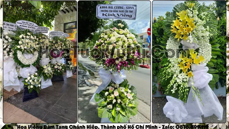 Đặt Vòng Hoa Đám Tang Tại Phường Chánh Hiệp, Thành phố Hồ Chí Minh