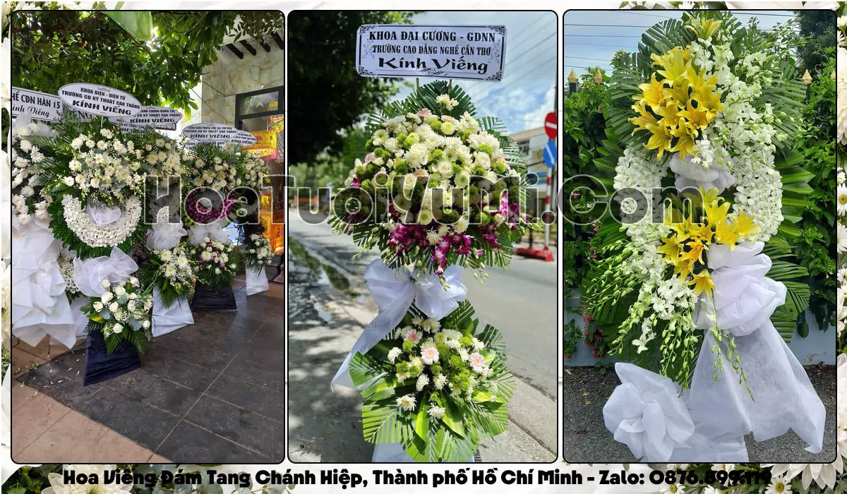 Đặt Vòng Hoa Đám Tang Tại Phường Chánh Hiệp, Thành phố Hồ Chí Minh