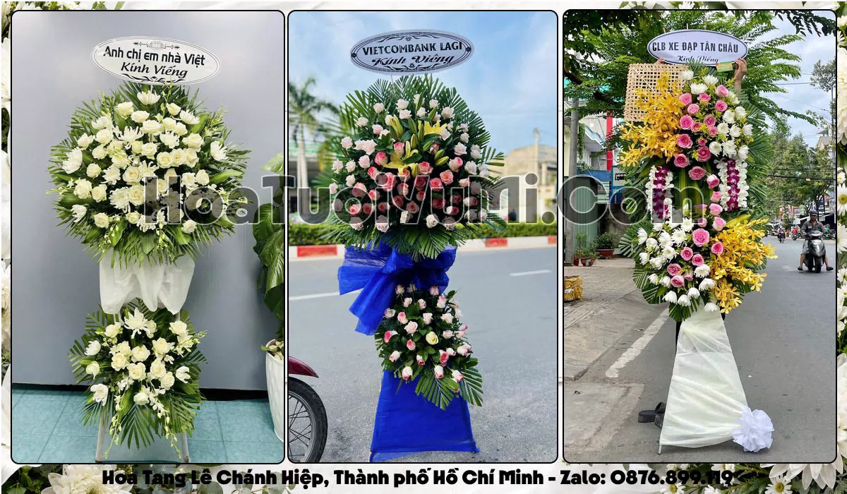 Kệ hoa tang lễ giao tận nơi tại Phường Chánh Hiệp