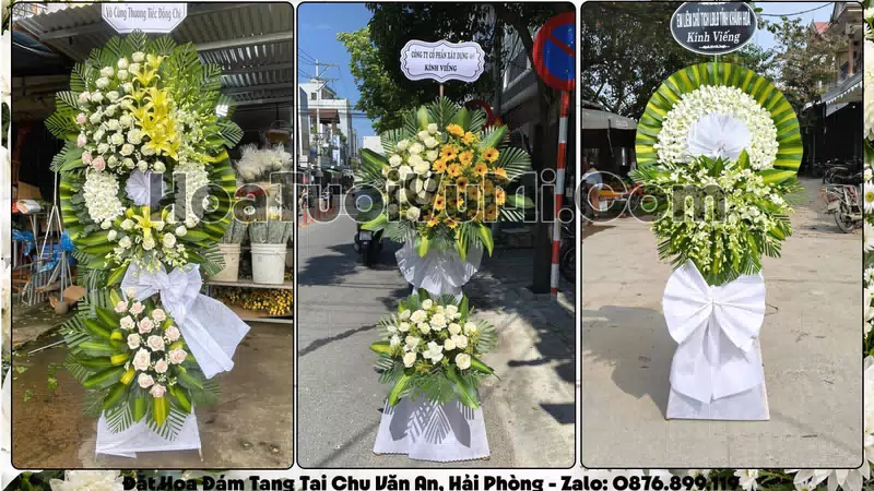 Đặt Vòng Hoa Đám Tang Tại Phường Chu Văn An, Thành phố Hải Phòng