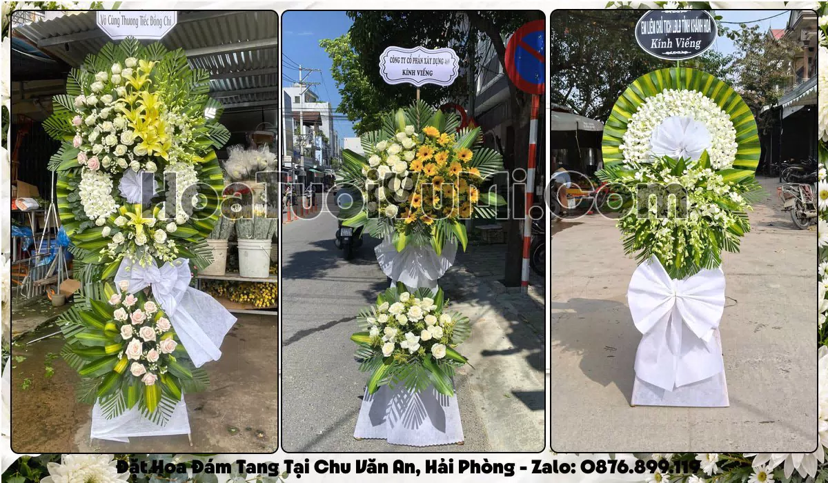 Đặt Vòng Hoa Đám Tang Tại Phường Chu Văn An, Thành phố Hải Phòng