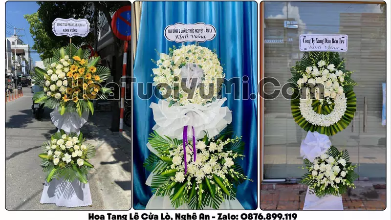 Đặt Vòng Hoa Đám Tang Tại Phường Cửa Lò, Tỉnh Nghệ An