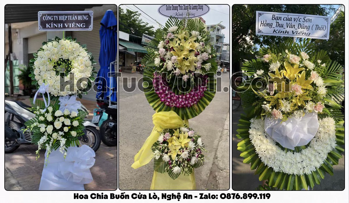 Kệ hoa tang lễ giao tận nơi tại Cửa Lò, Nghệ An