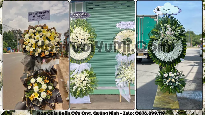 Đặt Vòng Hoa Đám Tang Tại Phường Cửa Ông, Tỉnh Quảng Ninh