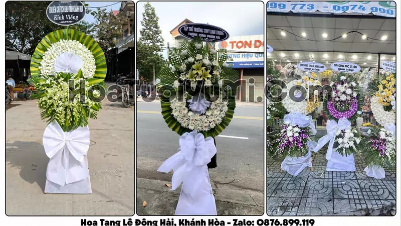 Đặt Vòng Hoa Đám Tang Tại Phường Đông Hải, Tỉnh Khánh Hòa