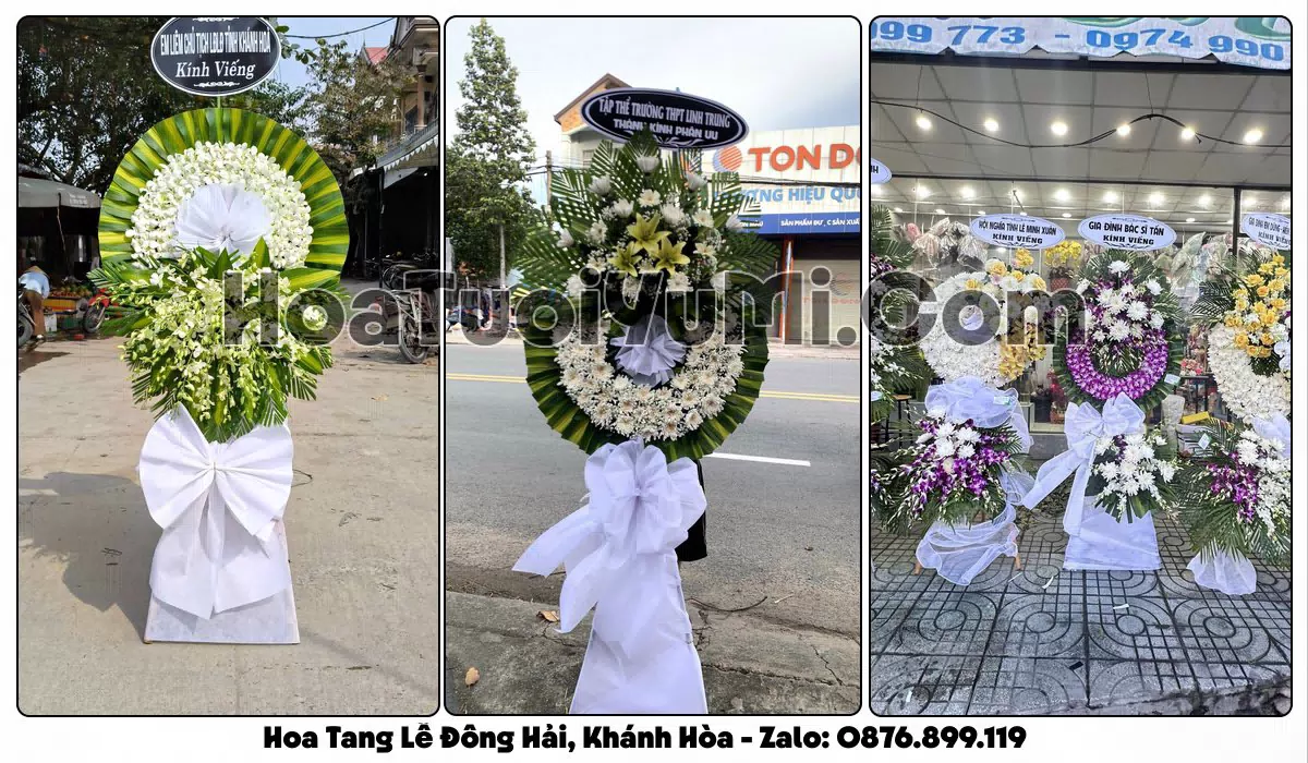 Đặt Vòng Hoa Đám Tang Tại Phường Đông Hải, Tỉnh Khánh Hòa