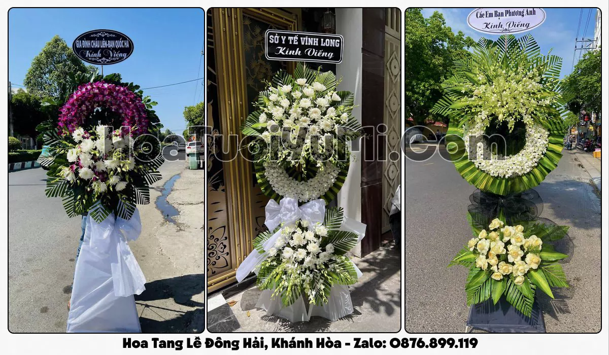 Kệ hoa tang lễ giao tận nơi tại Đông Hải, Khánh Hòa
